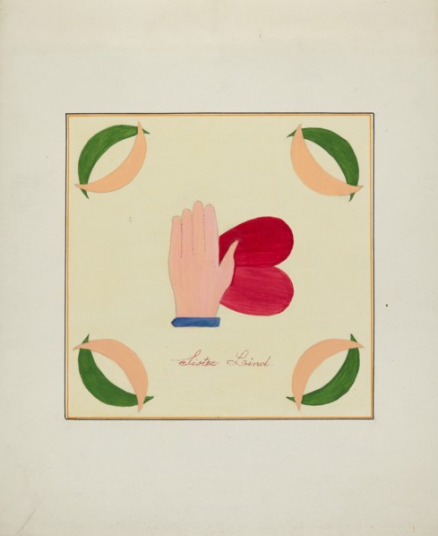 Pieced Autograph Quilt (1 Piece), c. 1936.