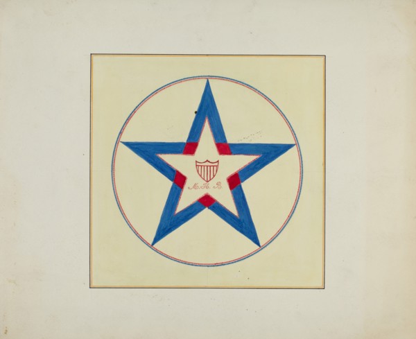 Pieced Autograph Quilt (1 Piece), c. 1936.