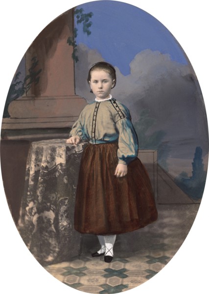 Portrait of a Girl, 1860s.