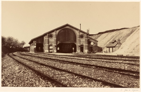 Gare de Longueau, 1855.