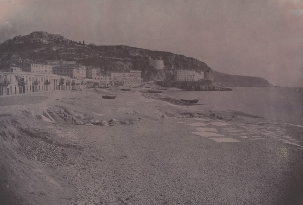Les Ponchettes à Nice, c. 1855.