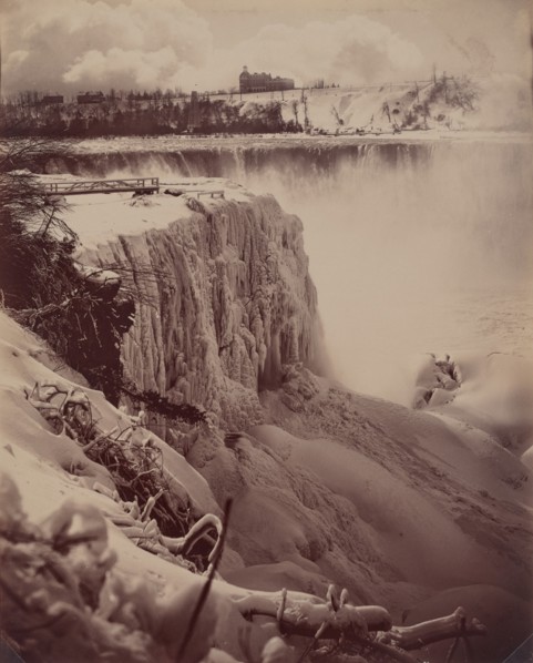 Frozen Falls, c. 1880.