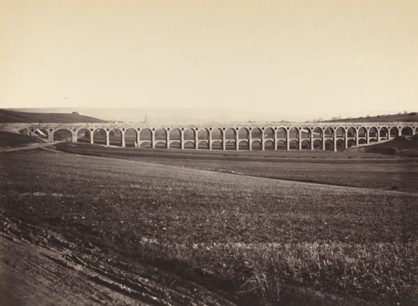 Arcades de pont sur Vanne (Arcades, Bridge over the Vanne), 1873.