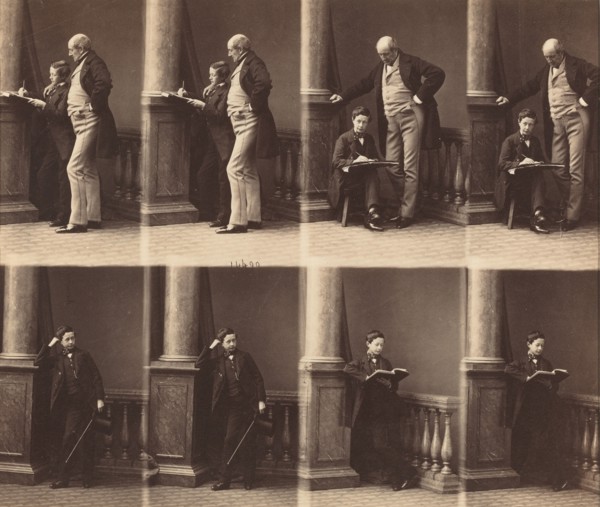 Monsieur Jadin and Son, c. 1860.