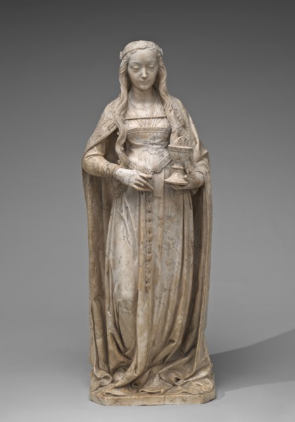 Saint Barbara, c. 1860/1910. Probably French or Belgian.