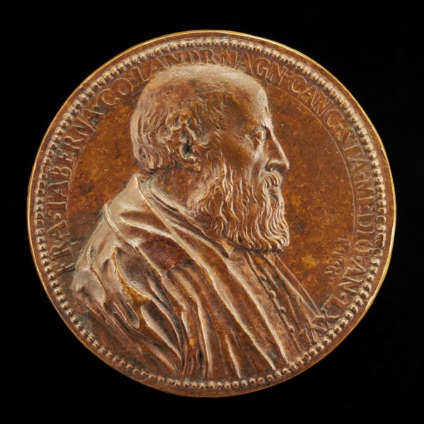 Francesco Taverna, 1488-1560, Count of Landriano, Milanese Jurisconsult [obverse], c. 1554.