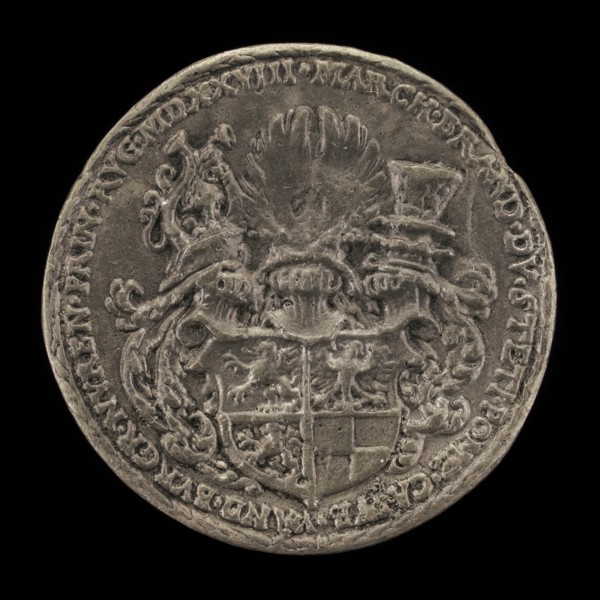 Blazon of Arms [reverse], 1528.