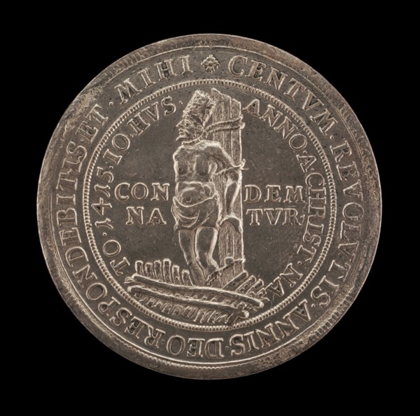 John Huss Centenary Medal [reverse], 1515.