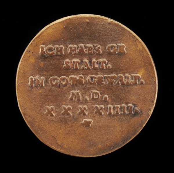 Inscription [reverse], 1544.