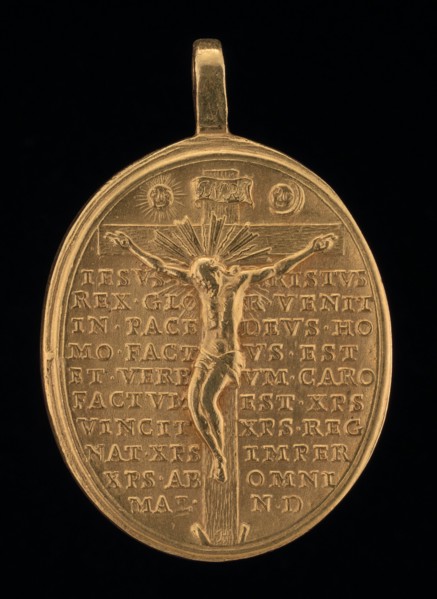 Christ Crucified [reverse], c. 1675.