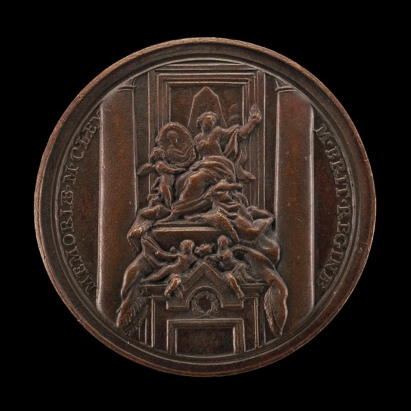 Tomb of Princess Maria Clementina Sobieska in St. Peter's [reverse], 1743.