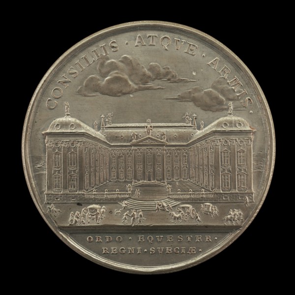 The Royal Palace, Stockholm [reverse], 1731.