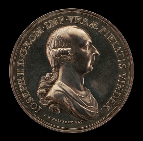 Joseph II, 1741-1790, Holy Roman Emperor 1765 [obverse], 1782.