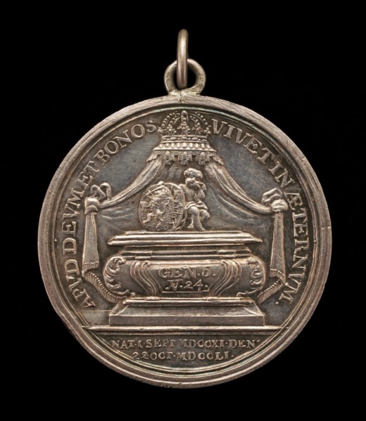 Death of the Stadholder [reverse], 1751.