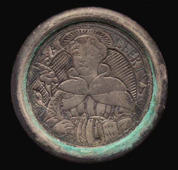 Half Figure of a Monk.