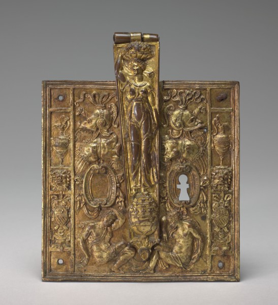 Lock Face Plate, 16th century.