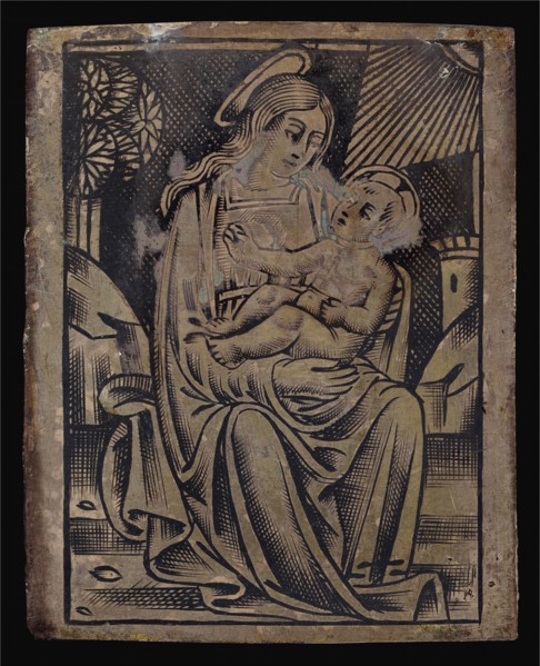 Virgin and Child.