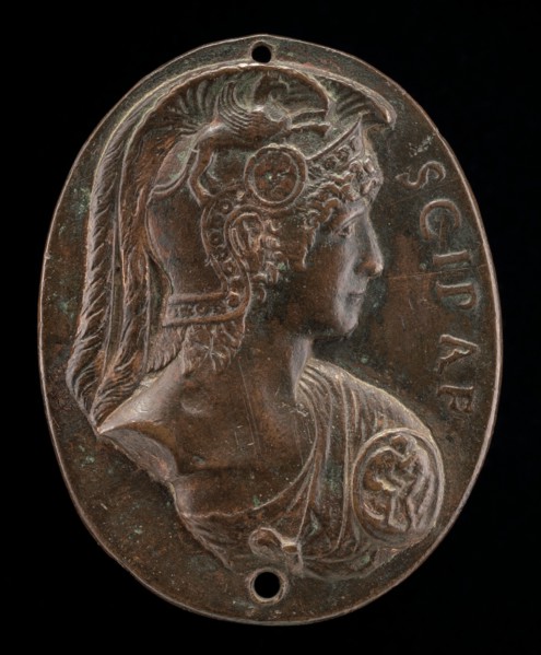 Scipio Africanus, early 16th century. After the Antique.