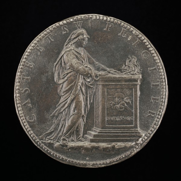 Isabella at a Burning Altar [reverse].