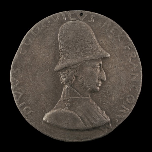 Louis XI, 1423-1483, King of France 1461 [obverse], c. 1460/1466.