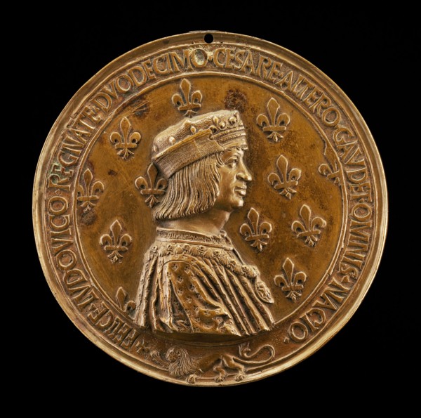 Louis XII, 1462-1515, King of France 1498 [obverse], 1499/1500.