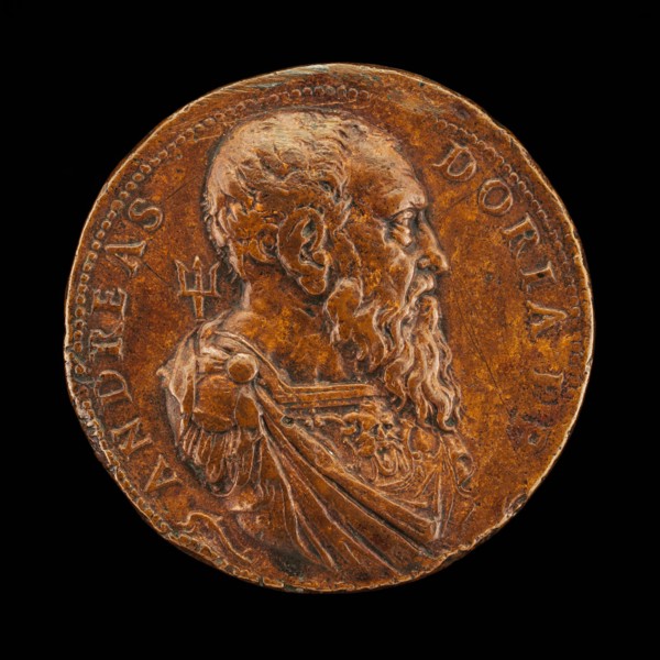 Andrea Doria, 1466-1560, Genoese Admiral [obverse], 1541.