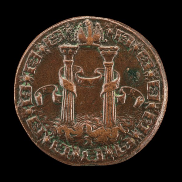 The Pillars of Hercules [reverse], 1553.