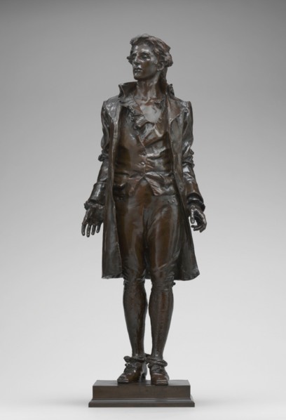 Nathan Hale, model 1889/1890, cast 1890.