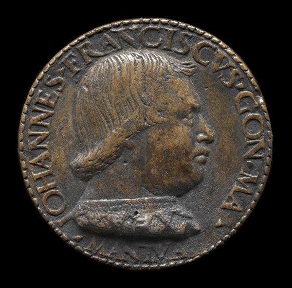 Gianfrancesco Gonzaga di Rodigo, 1445-1496, Lord of Bozzolo, Sabbioneta, and Viadana 1478 [obverse].