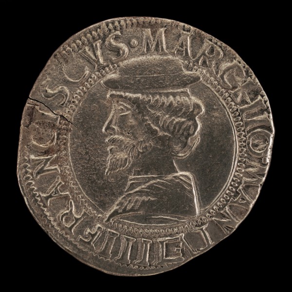 Francesco II Gonzaga, 1466-1519, 4th Marquess of Mantua 1484 [obverse], 16th century.
