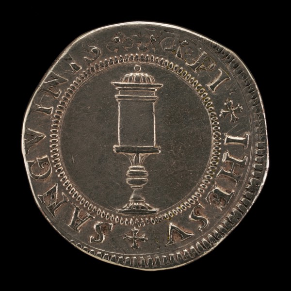 Pyxis of the Blood of Christ [reverse], 16th century.