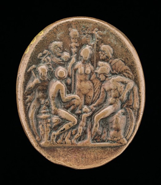 An Assembly of Gods [reverse], second half 15th century.