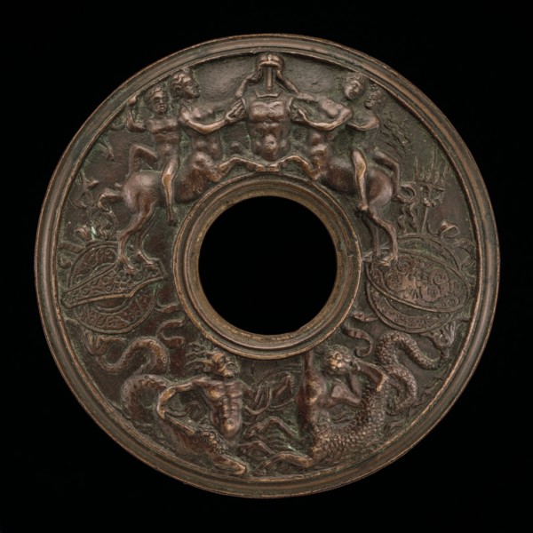 A Frieze of Centaurs and Tritons. Attributed to Master IO.F.F.