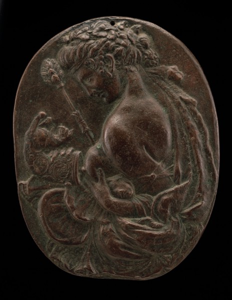 A Bacchante, late 15th or early 16th century.