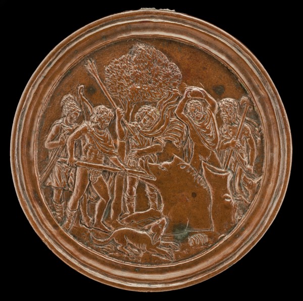 Meleager Hunting the Calydonian Boar, fourth quarter 15th century.