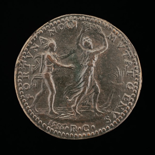 Apollo Pursuing Daphne [reverse], 1556.