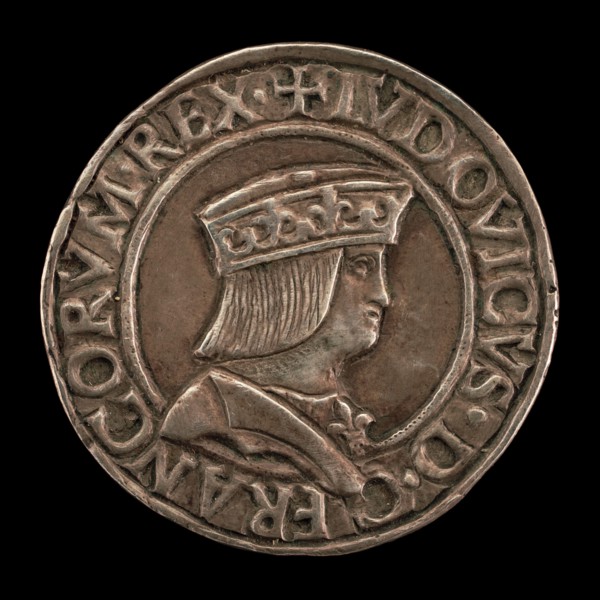 Louis XII, 1462-1515, as Duke of Milan [obverse], 1500/1512.