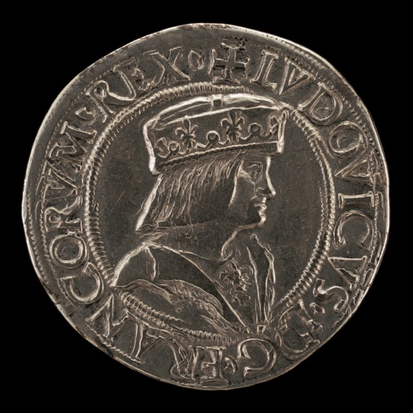 Louis XII, 1462-1515, King of France 1498, as Duke of Milan 1500-1513 [obverse], 16th century.