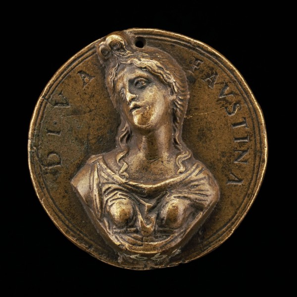 Diva Faustina [obverse], c. 1490.