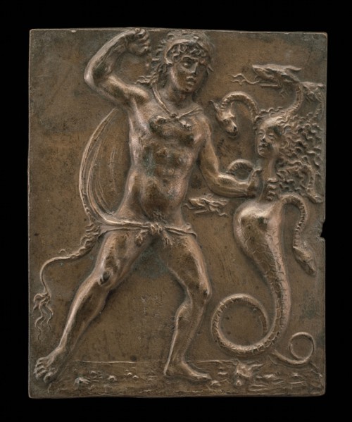 Hercules and the Lernaean Hydra, late 15th - early 16th century.