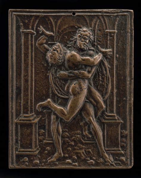 Hercules and Antaeus, late 15th - early 16th century.