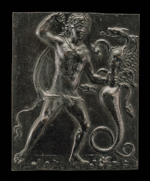 Hercules and the Lernaean Hydra, late 15th - early 16th century.