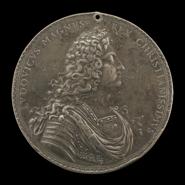 Louis XIV, 1638-1715, King of France 1643 [obverse], 1684.