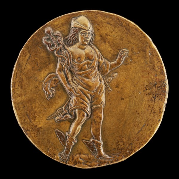 Mercury Carrying a Caduceus [reverse].