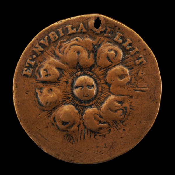 Radiant Sun Dispelling Clouds [reverse], c. 1575.