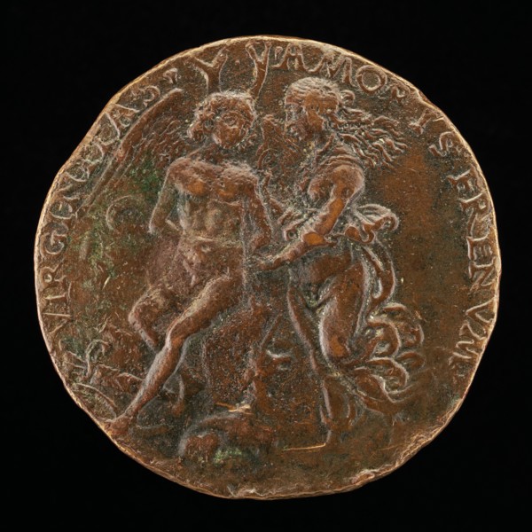 Virginity Tying Love to a Tree [reverse], c. 1495.