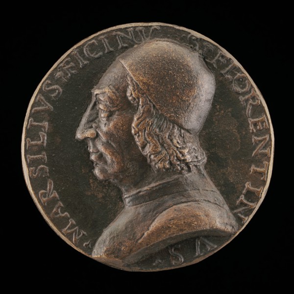 Marsilio Ficino, 1433-1499, Florentine Humanist [obverse], c. 1499.