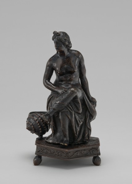 Seated Female Figure, early 16th century.