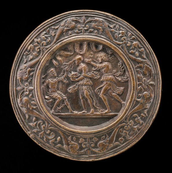 Allegory of Fortune: Man Holding Fortune by her Forelock, c. 1500.