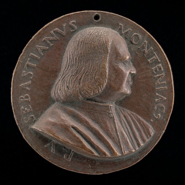 Sebastiano Montagnacco, died 1540, Venetian patrician [obverse], 1520/1530.